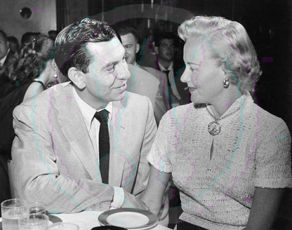 Just the Heat: Jack Webb & Dorothy Towne – Original 1955 Weissman Candid GSP