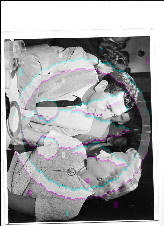 Just the Heat: Jack Webb & Dorothy Towne – Original 1955 Weissman Candid GSP