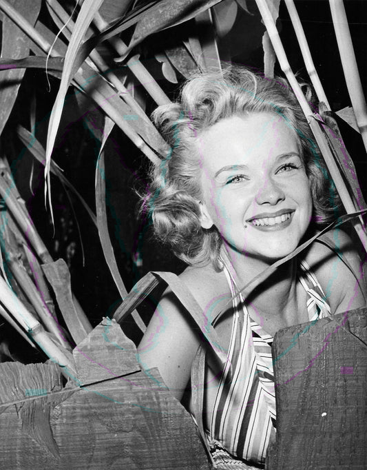 Garden of Desire: Anne Francis "At Home" – Original 1955 Weissman GSP