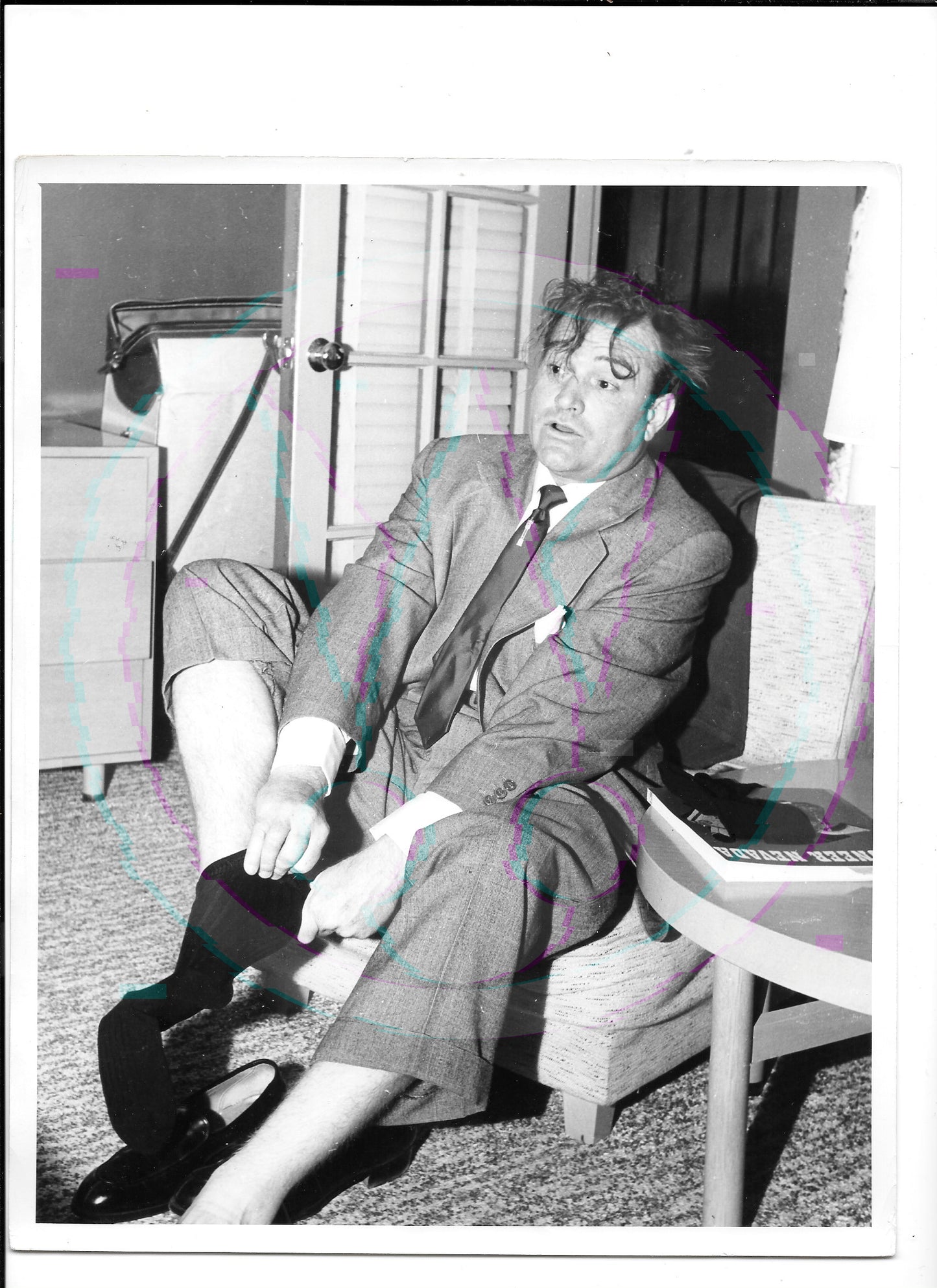 Exposed & Unrefined: Red Skelton’s Private Morning – Original 8x10 GSP