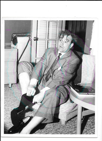 Exposed & Unrefined: Red Skelton’s Private Morning – Original 8x10 GSP