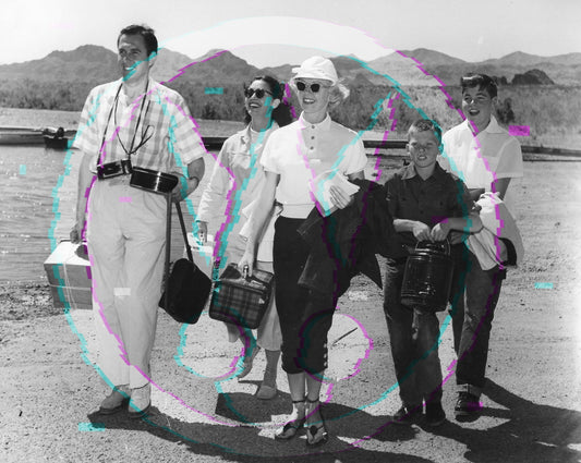 Desert Desires: Doris Day & Family's Private Escape – Original Len Weissman GSP