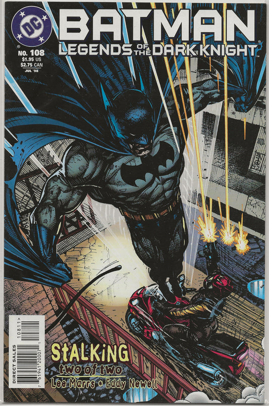 Batman Legends of the Dark Knight Vol. 1 No. 108, DC Comics, July 1998