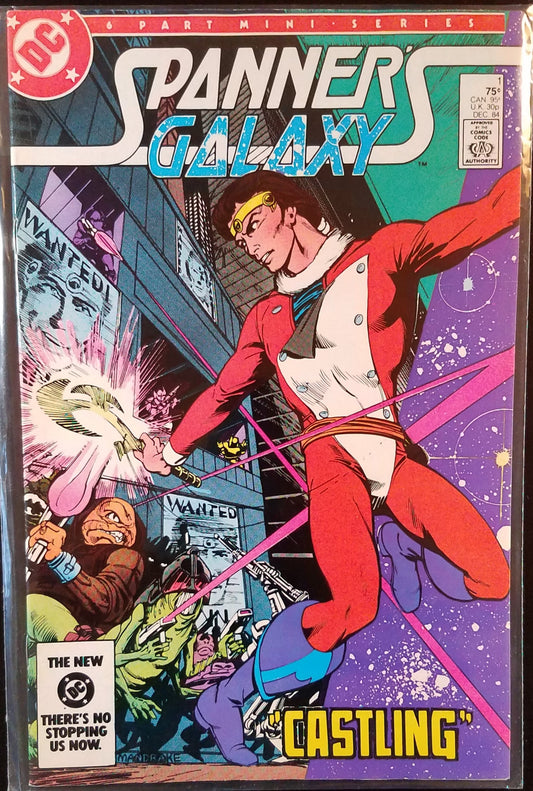 Spanner's Galaxy, Vol 1, No. 1, DC Comics, December 1984