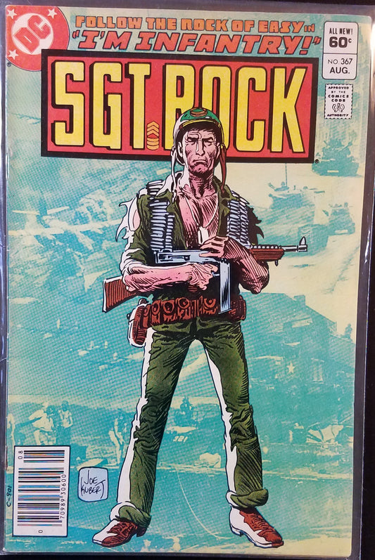 Sgt. Rock, Vol 1, No. 367, DC Comics, August 1982