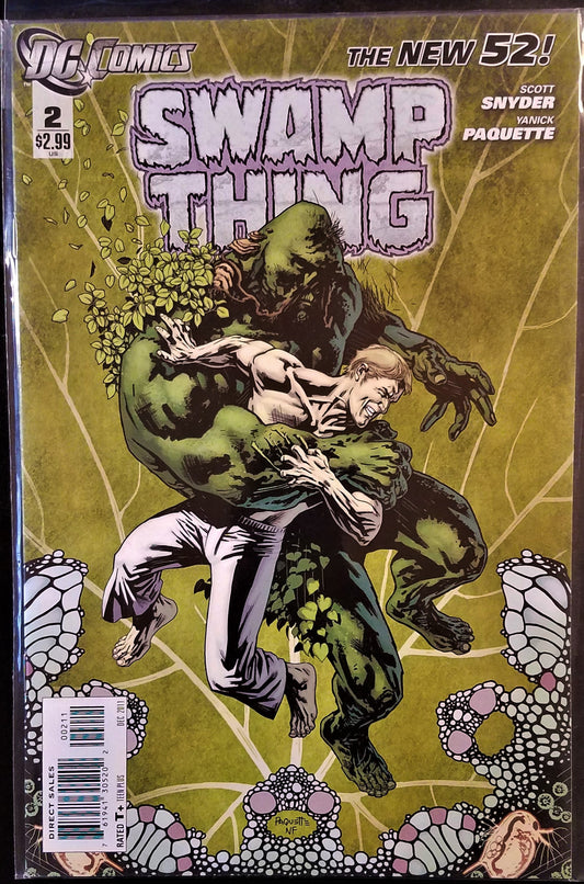 The New 52: Swamp Thing, Vol 1, No. 2, DC Comics, October 2011