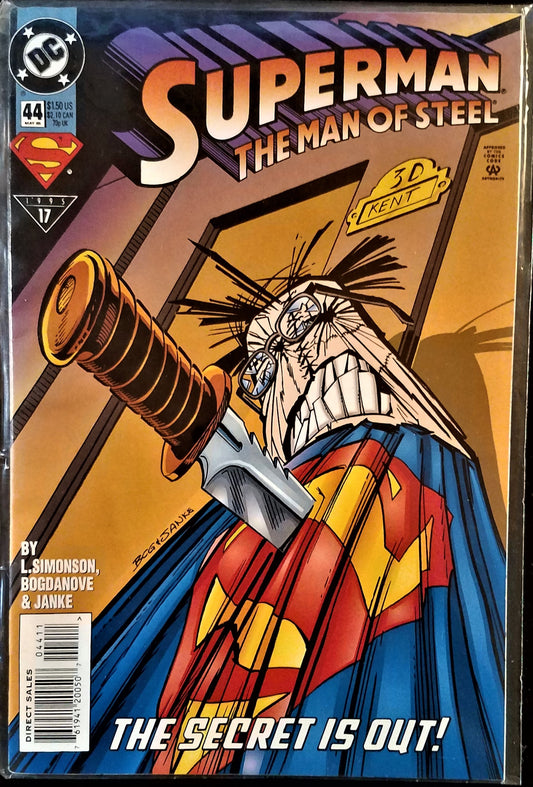 Superman: The Man of Steel, Vol 1, No. 44, DC Comics, May 1995