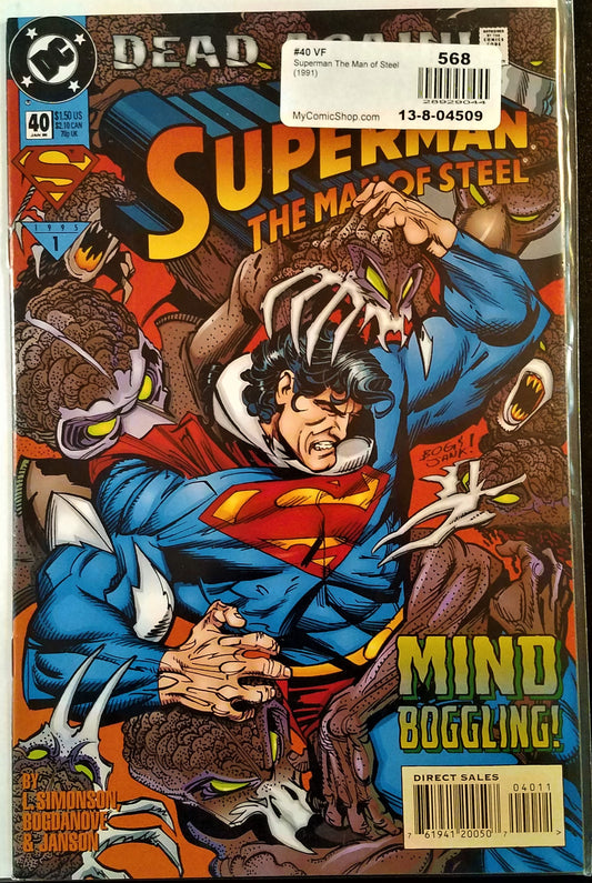 Superman: The Man of Steel, Vol 1, No. 40, DC Comics, January 1995