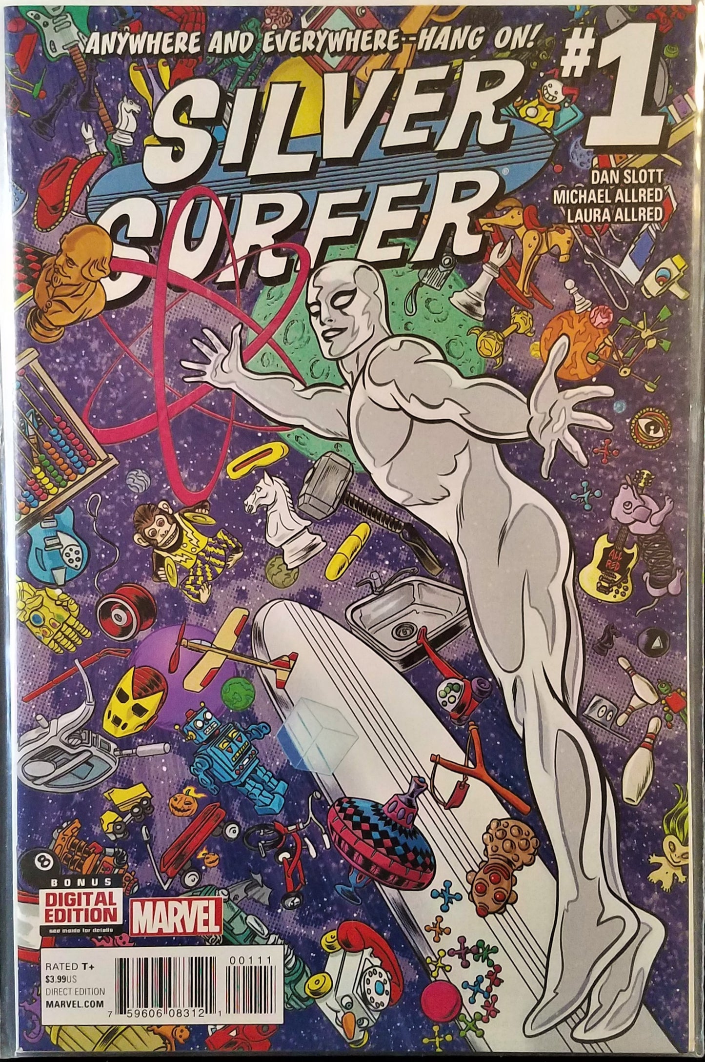 Silver Surfer, No. 1, Marvel Comics, January 2016