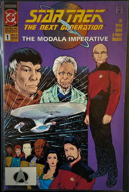 Star Trek: The Next Generation: The Modala Imperative, No. 1, DC Comics, August 1991