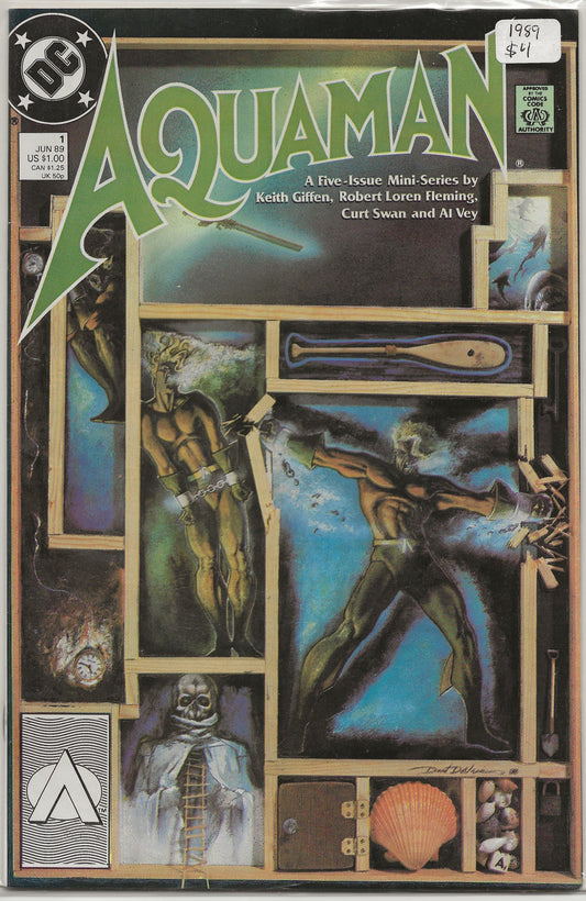 Aquaman, Vol 1, No. 1, DC Comics, June 1989