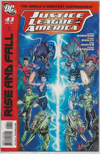 Justice League of America, Vol 2, No. 43, DC Comics, May 2010