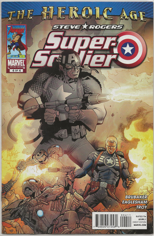 Steve Rogers: Super-Soldier Vol 1, No. 4, Marvel Comics, Deccember 2010