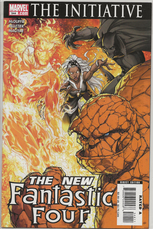 Fantastic Four, Vol 1, No. 544, Marvel Comics, May 2007
