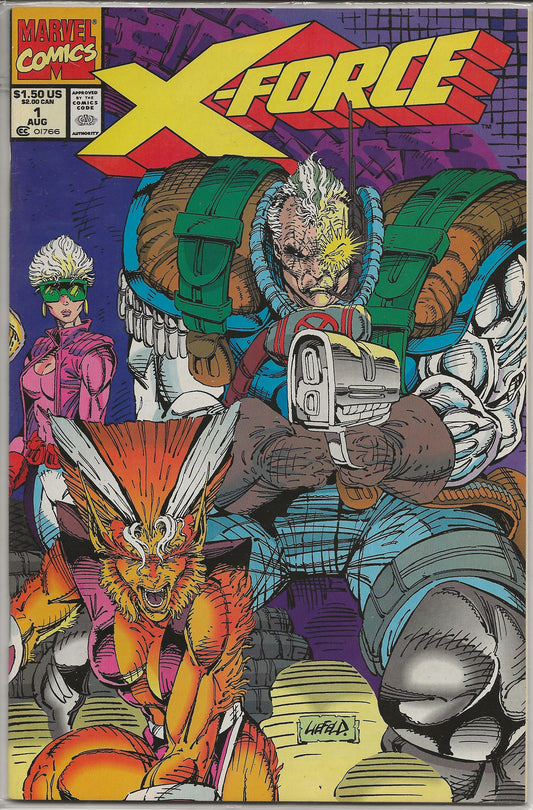 X-Force, Vol 1, No. 1, Marvel Comics, August 1992