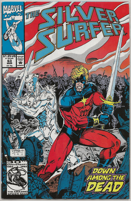 Silver Surfer, Vol 3, No. 63, Marvel Comics, March 1992