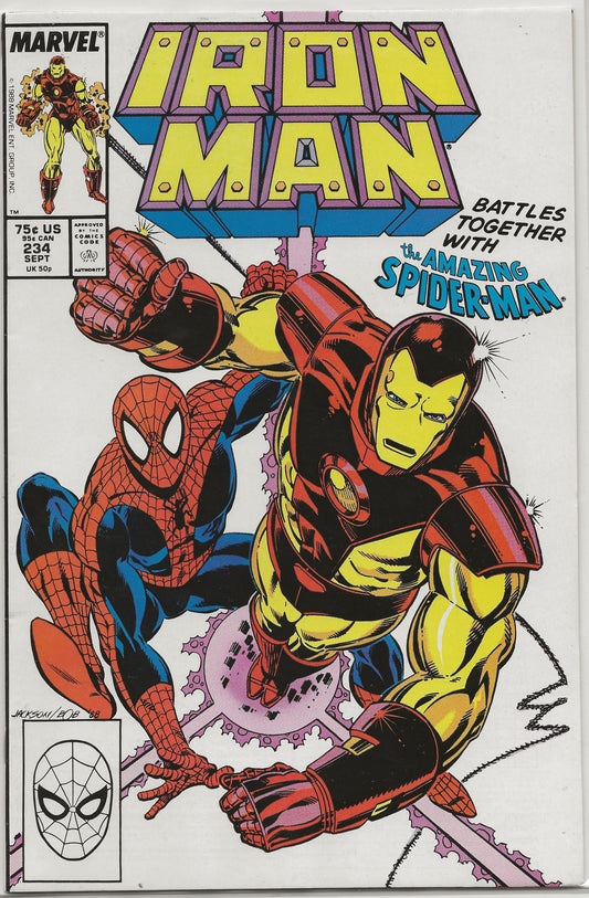 Iron Man, Vol 1, No. 234, Marvel Comics, August 1987