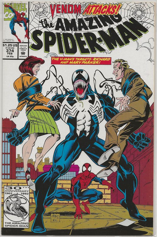 Amazing Spider-Man, Vol. 1 No. 374, Marvel Comics, February 1993