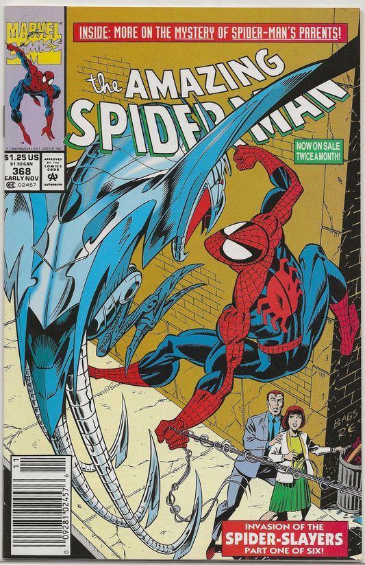 Amazing Spider-Man, Vol. 1 No. 368, Marvel Comics, November 1992