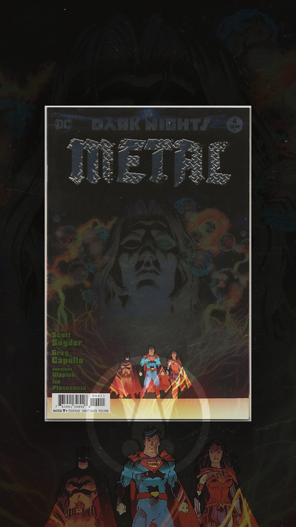 Dark Nights: Metal , Vol. 1, No. 4, DC Comics, February 2018 (1st Edition Foil Stamped)
