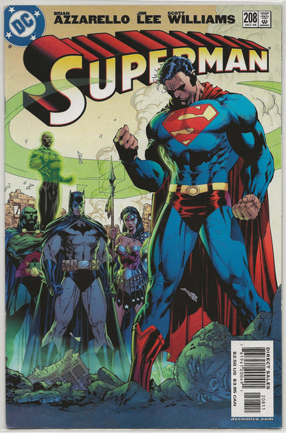 Superman Vol. 2 No. 208, DC Comics, October 2004
