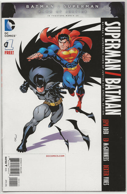 Superman/Batman: Batman v. Superman Dawn of Justice Special Edition Vol. 1 No. 1, DC Comics, 2016