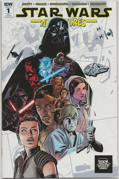 Star Wars Adventures  (Local Comic Shop Day Variant) Vol. 1 No. 1, IDW Comics, September 2017