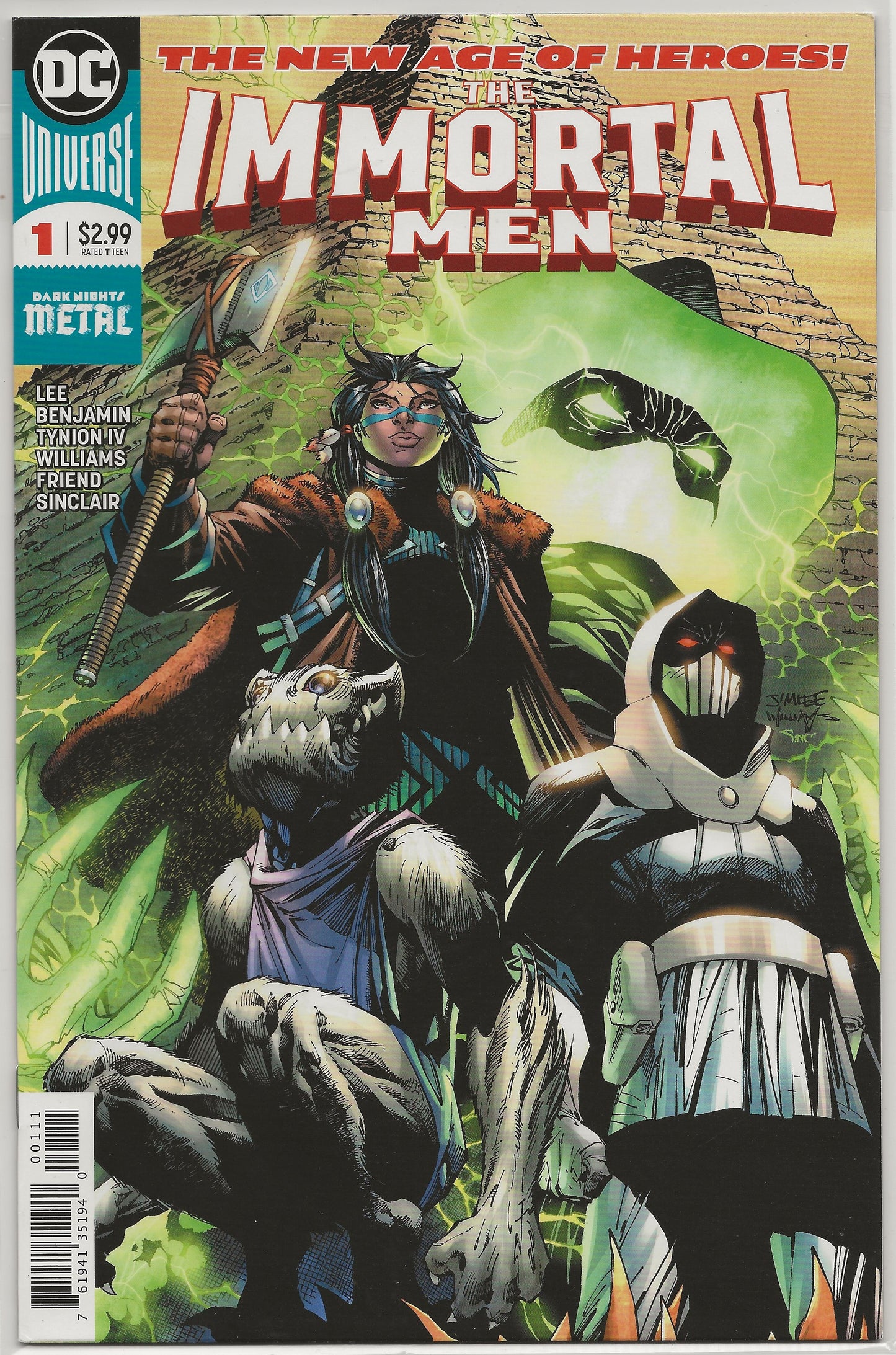 The Immortal Men Vol. 1 No. 1, DC Comics, June 2018