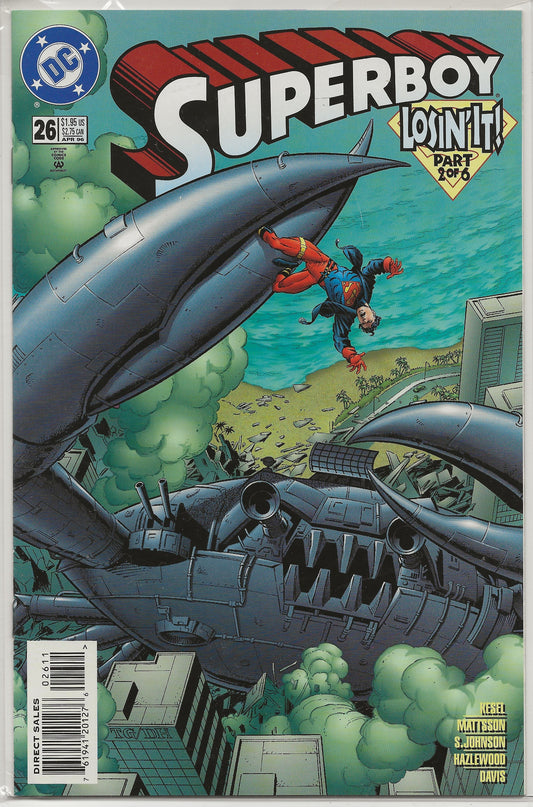 Superboy Vol. 4 No. 26, DC Comics, April 1996