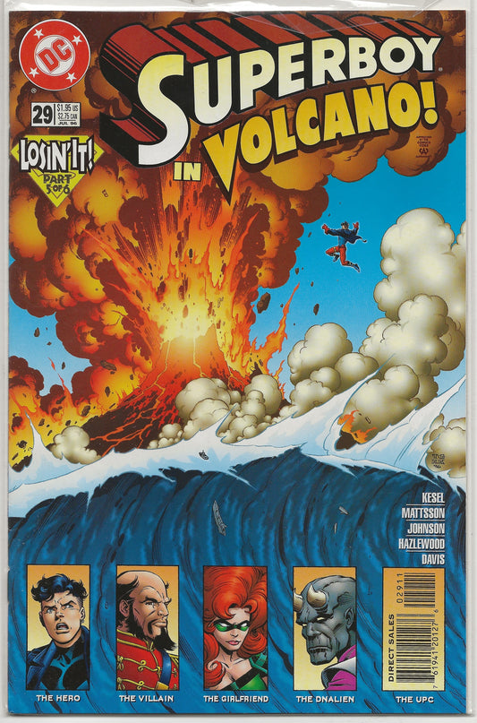 Superboy Vol. 4 No. 29, DC Comics, July  1996