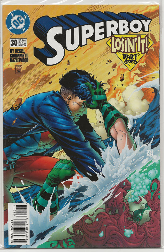 Superboy Vol. 4 No. 30, DC Comics, August 1996