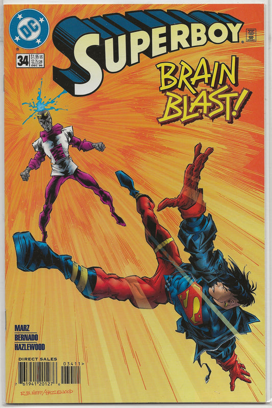 Superboy Vol. 4 No. 34, DC Comics, December 1996