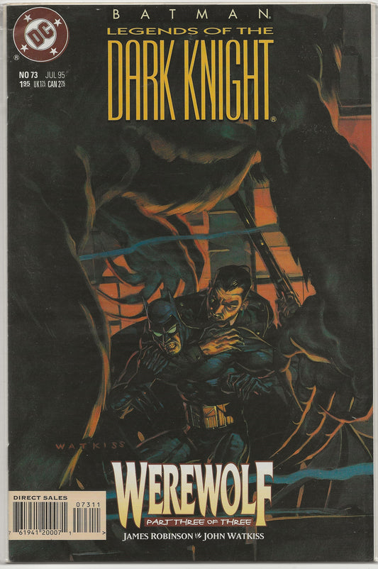 Batman Legends of the Dark Knight Vol. 1 No. 73, DC Comics, July 1995