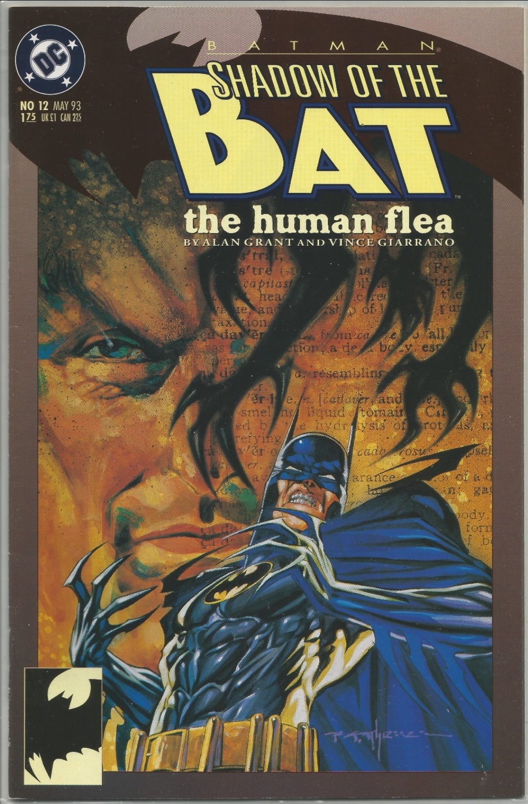 Batman Shadow of the Bat, Vol 1, No. 12, DC Comics, May 1993