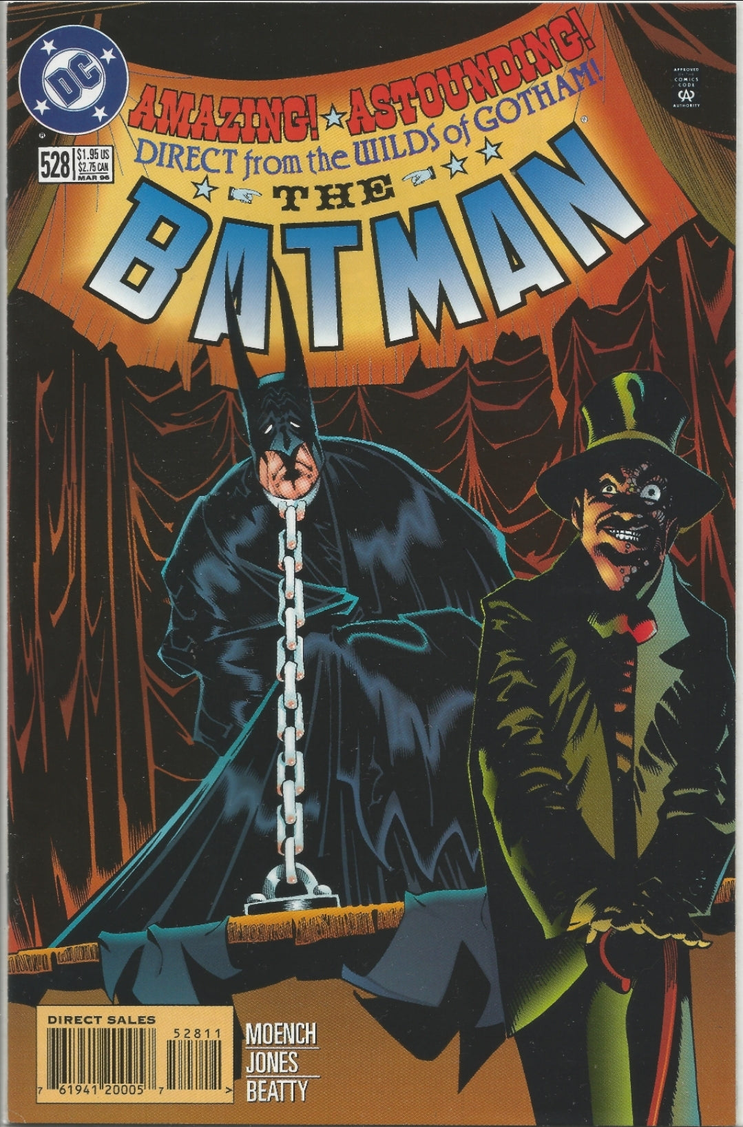 Batman, Vol 1, No. 528, DC Comics, March 1996