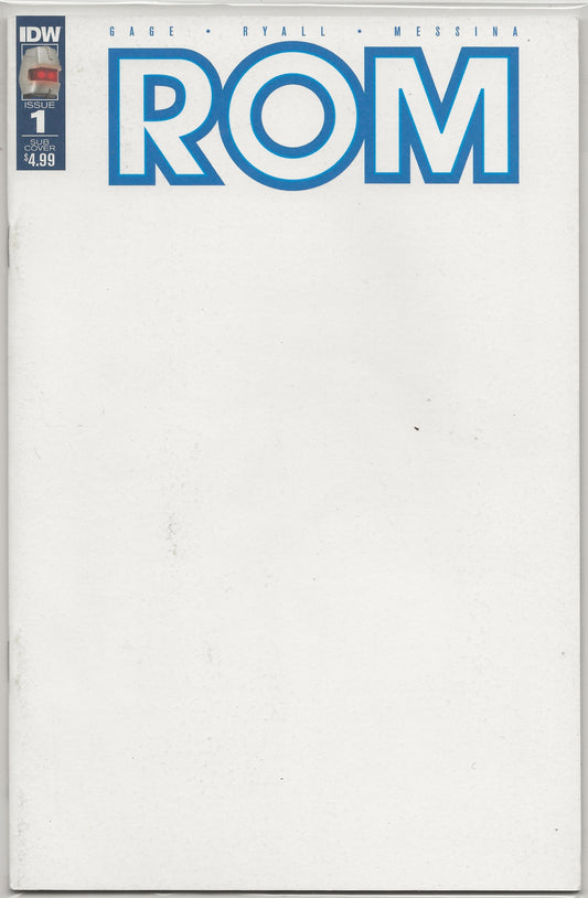 Rom (Subscription Cover) Vol. 1 No. 1, IDW Comics, July 2016