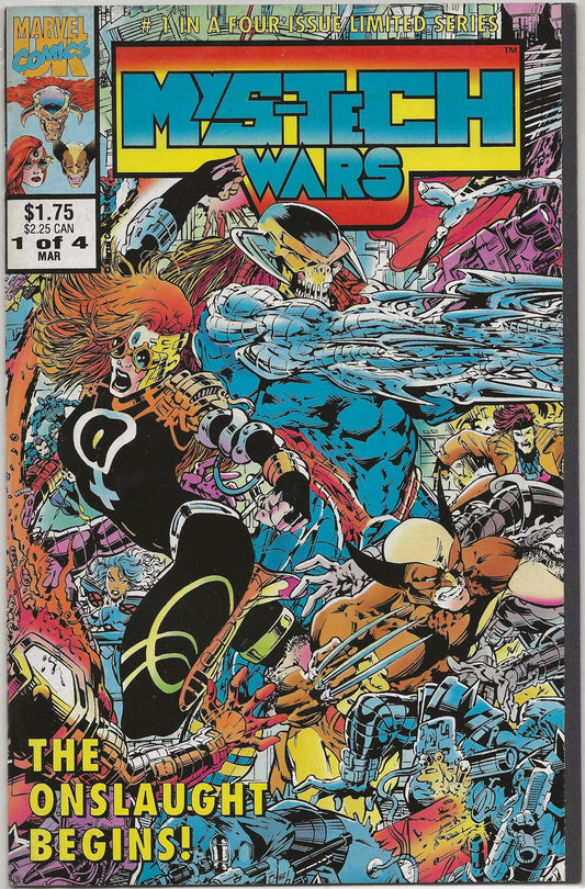 Mys-Tech Wars, Vol 1, No. 1, Marvel Comics, March 1993