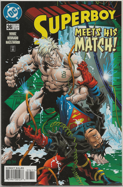 Superboy, Vol. 4 No. 36, DC Comics, February 1997