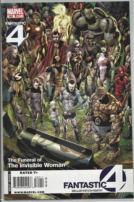 Fantastic Four, Vol 1, No. 562, Marvel Comics, February 2009
