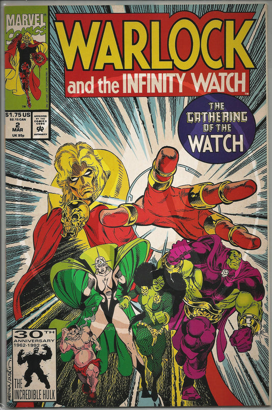 Warlock and the Infinity Watch, Vol 1, No. 2, Marvel Comics, March 1992