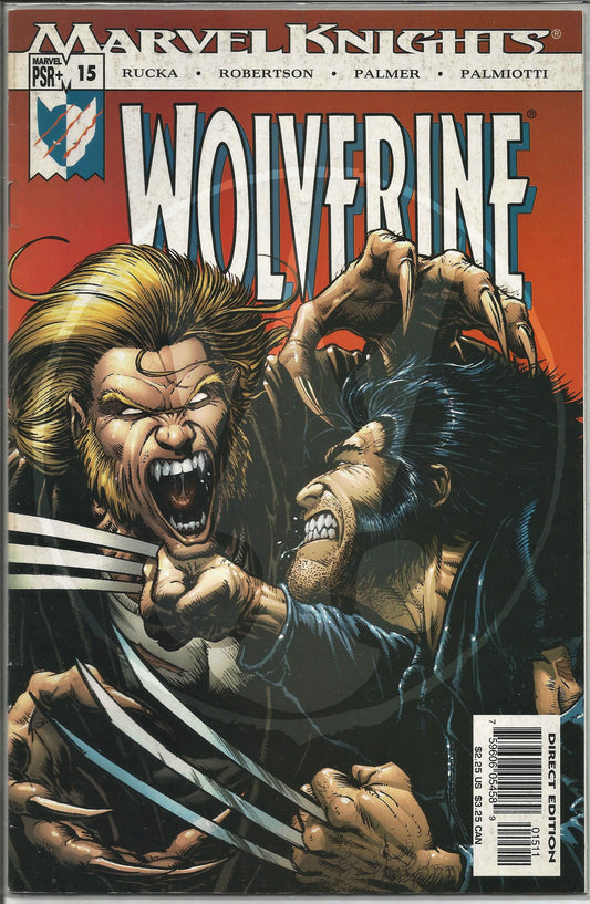 Wolverine, Vol 3, No. 15, Marvel Comics, July 2004