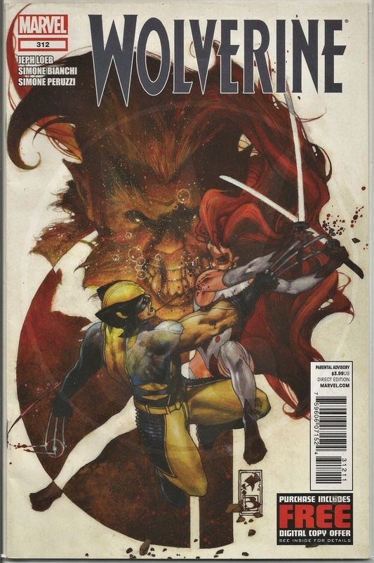 Wolverine, Vol 2, No. 312, Marvel Comics, October 2012