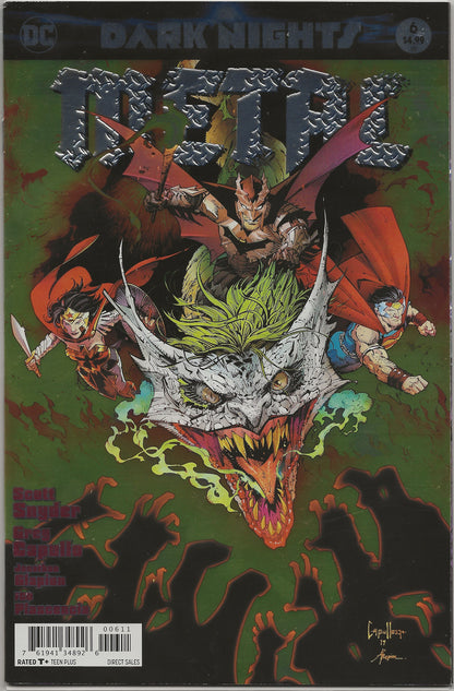 Dark Nights: Metal , Vol. 1, No. 6, DC Comics, March 2018 (1st Edition Foil Stamped)