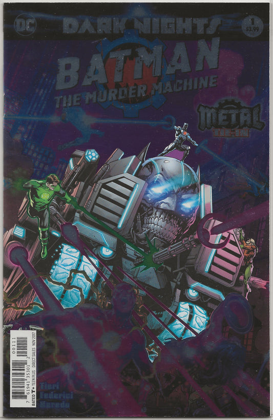 Batman: The Murder Machine, Vol. 1, No. 1, DC Comics, November 2017