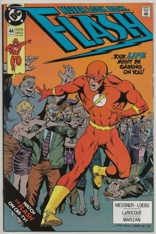 The Flash, Vol 2, No. 44, DC Comics, November 1990