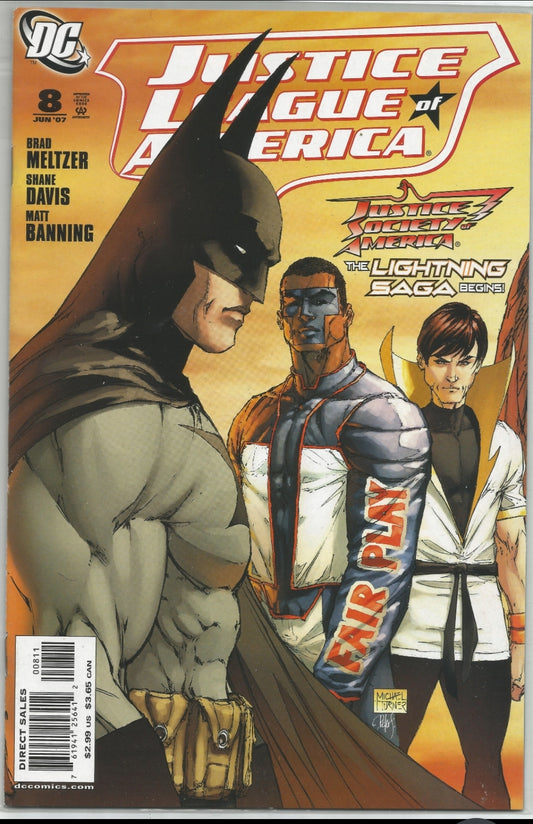 Justice League of America, Vol 2, No. 8, DC Comics, June 2007