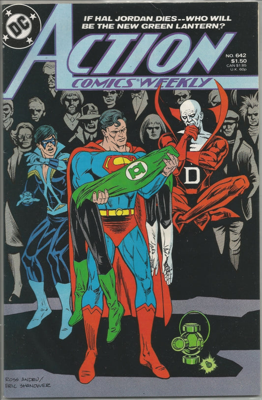 Action Comics, Vol 1, No. 642, DC Comics, March 1988
