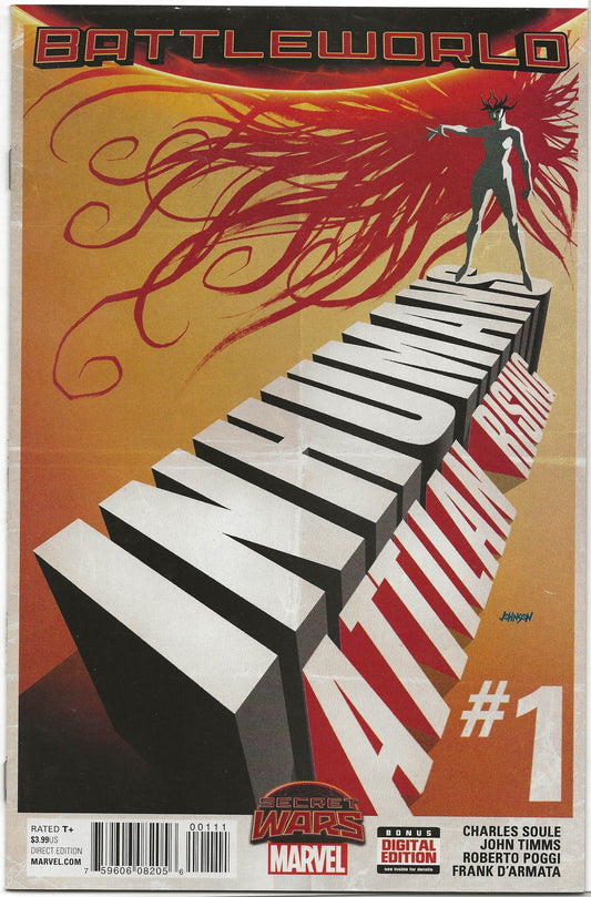 Inhumans: Attilan Rising, Vol 1, No. 1, Marvel Comics, July 2015