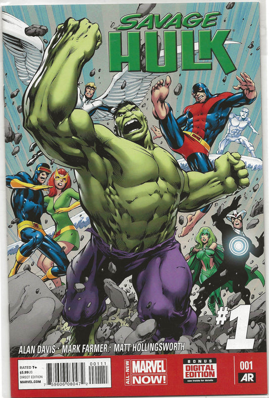Savage Hulk, Vol 1, No. 1, Marvel Comics, August 2014