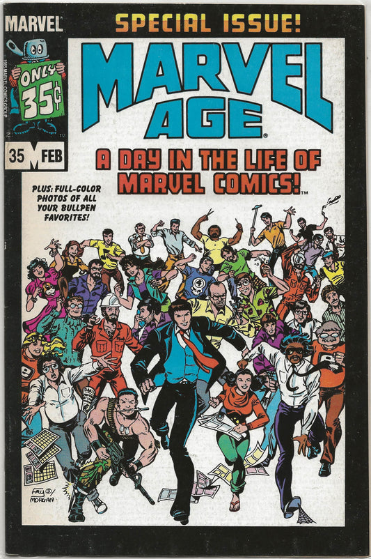 Marvel Age, Vol 1, No. 35, Marvel Comics, May 1986